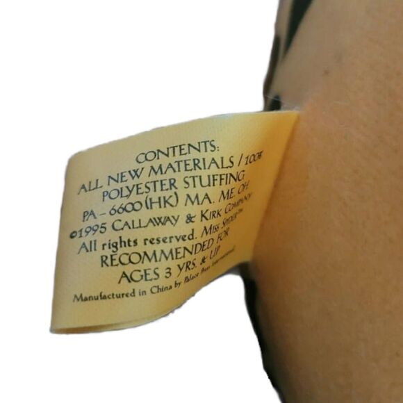 Vintage MISS SPIDER Plush 1995 CALLAWAY & KIRK - Picture 8 of 10